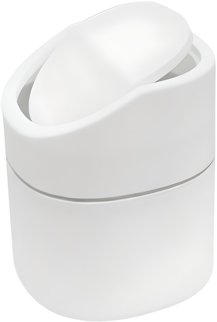 니드코 미니 푸쉬휴지통, 화이트