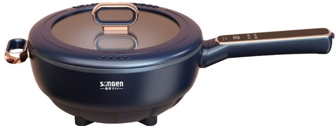 SOnGEn 松井 智能美型饗宴煎炒鍋 4L大容量 1050W大火力 五種烹調功能, SG-6026B