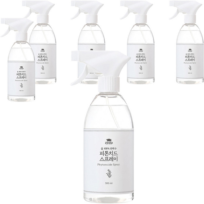 ZOOM 扁柏樹消毒噴霧, 500ml, 6瓶