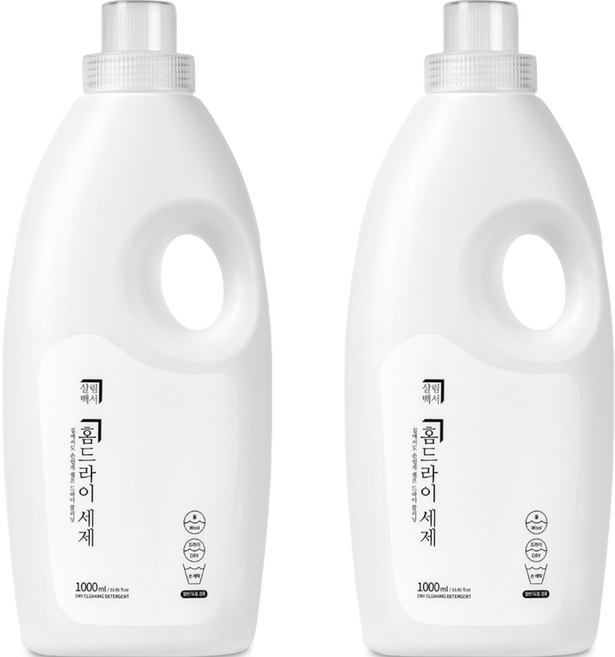 살림백서 홈드라이 세제 본품, 1L, 2개