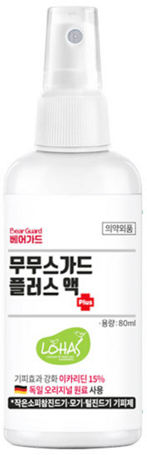 무무스가드 플러스액, 80ml, 1개