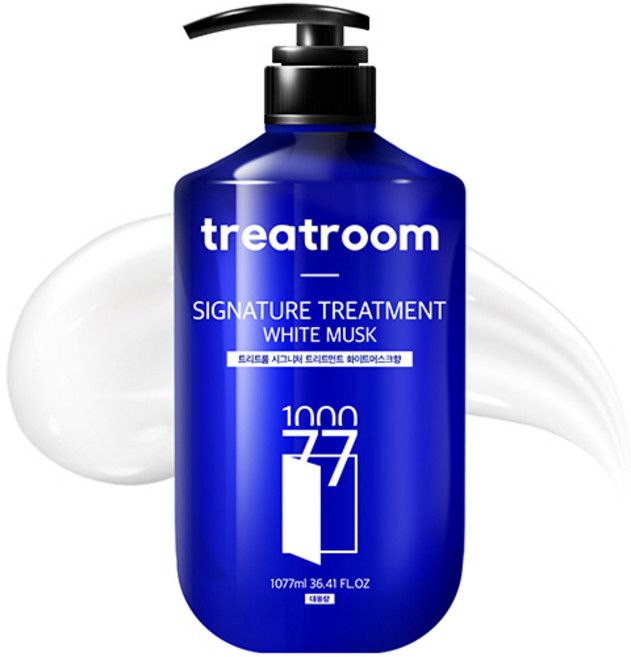 treatroom 大容量香水護髮素 白麝香, 1.077L, 1瓶
