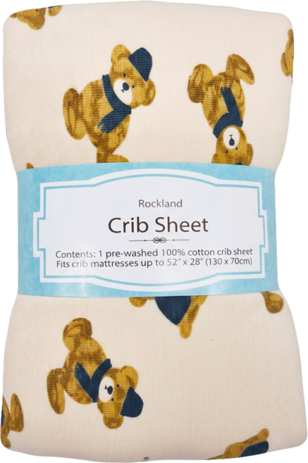 La Joie 喬依思 100/純棉彈性床包, 暖暖泰迪, 1個