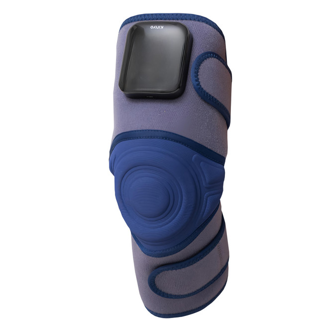 Kinyo 好膝動氣壓波動膝部按摩器, 藍色, IAM2801BU