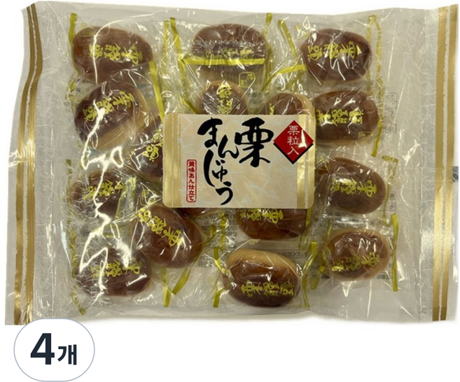 스윗스튜디오라만 쿠리만쥬 밤만쥬, 240g, 4개