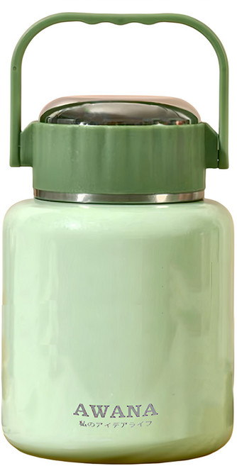 AWANA 日式繽紛悶燒罐 MH-1100, 1個, 綠色, 1.1L