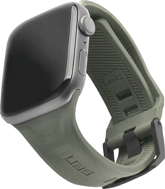 UAG 潮流矽膠錶帶, 軍綠色, 1個