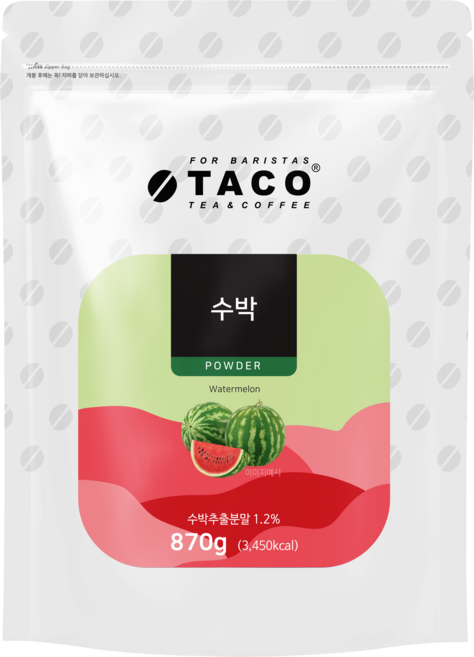타코 수박 파우더, 870g, 1개입, 1개