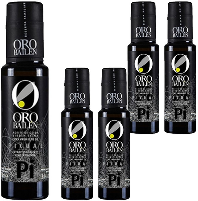 오로바일렌 피쿠알 엑스트라버진 올리브오일, 100ml, 5개