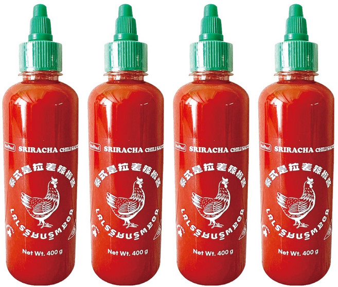 스리라차 칠리소스, 400g, 4개