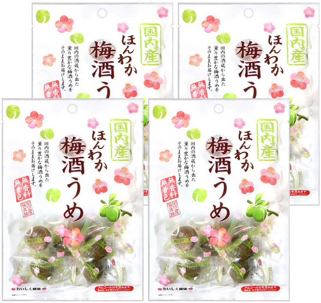 野澤 梅酒梅, 190g, 4袋, 190g