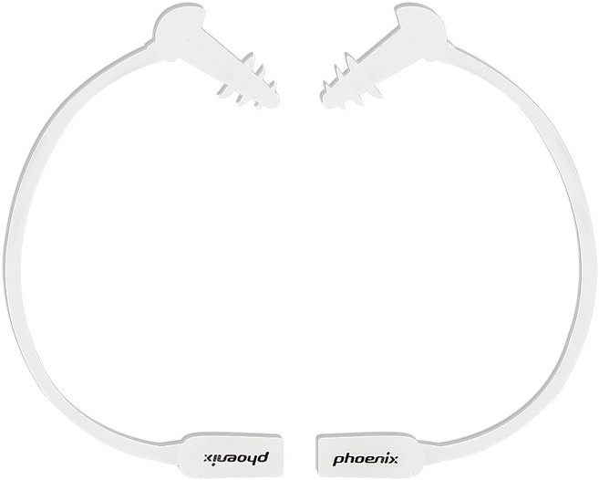 피닉스 수영 코드 귀마개 PNE-200, 클리어, 1개