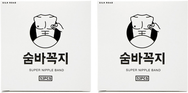 숨바꼭지 오리지널 살구색 니플밴드, 104개