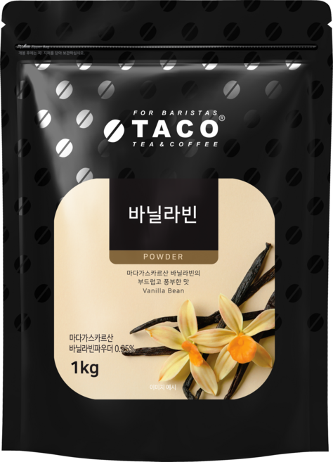 타코 바닐라빈 파우더, 1kg, 1개입, 1개