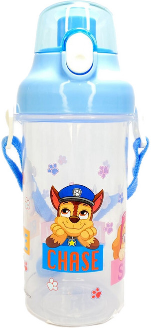 PAW PATROL 汪汪隊立大功 直飲式水壺, 藍色, 500ml, 1個