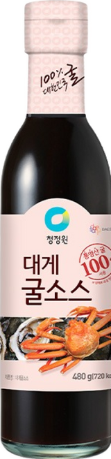 청정원 대게 굴소스, 480g, 1개