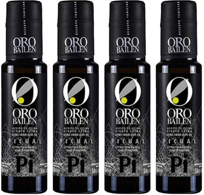 오로바일렌 피쿠알 엑스트라버진 올리브오일, 100ml, 4개
