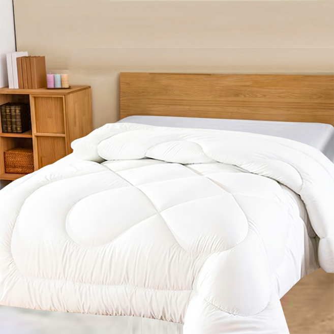 Blue Cat 藍貓 台製 日本大和防螨抗菌被, 白色