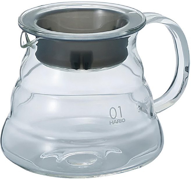 HARIO 好璃奧 V60雲朵36咖啡壺EX XGSR-36-TB-EX, 咖啡壺, 360ml, 1個