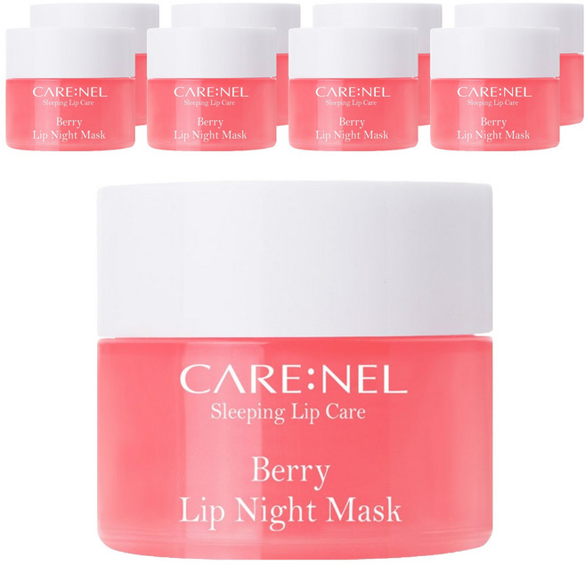까레넬 베리 립 나이트 마스크 5g, 1개입, 9개