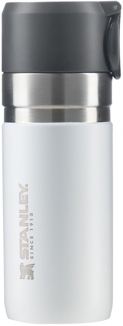 스탠리 슬림 고 보틀, 폴라화이트, 370ml, 1개