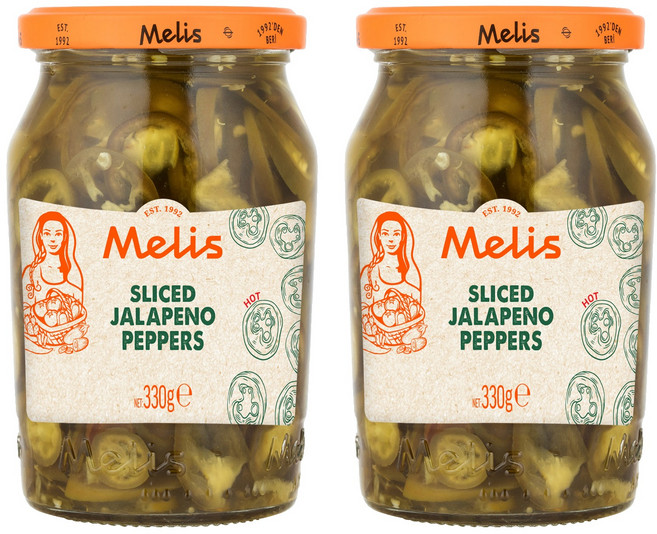 Melis 할라페뇨 페퍼, 330g, 2개