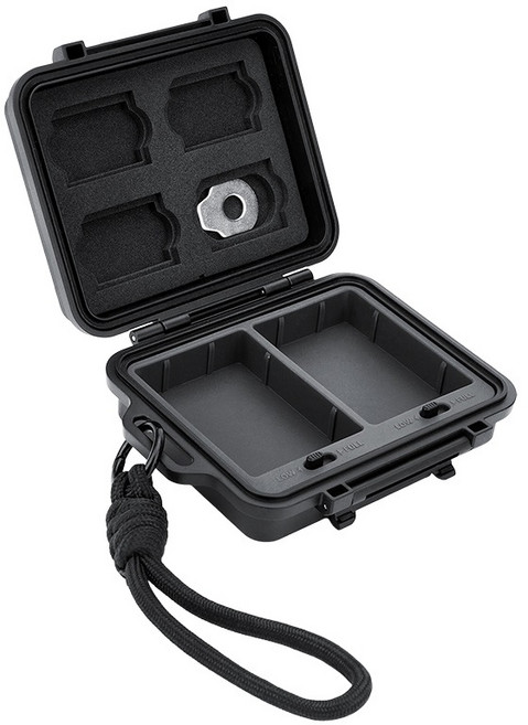 JJC 소니 NP-FZ100 캐논 LP-E6 후지 NPW-235 니콘 EN-EL15 배터리 보관 케이스, 1개, JBC-K2CAS