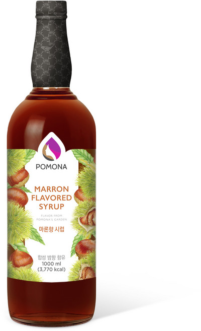 포모나 마론 시럽, 1개, 1L