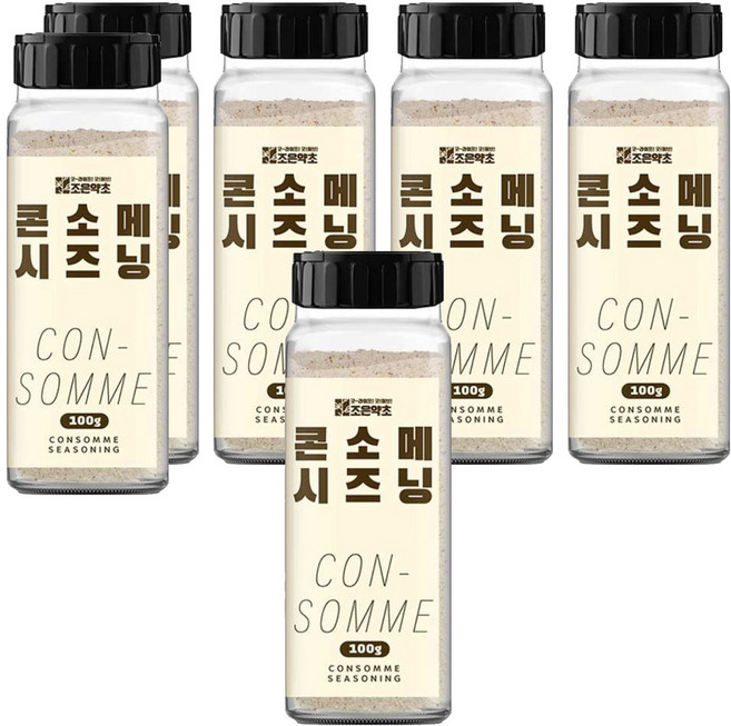 조은약초 콘소메 시즈닝, 6개, 100g