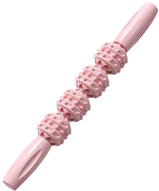 제이케이 4롤러 건강스틱, 1개, 핑크