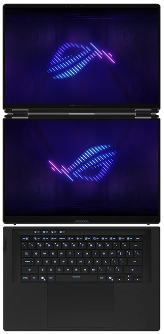 ASUS 華碩 ROG ZEPHYRUS DUO 雙螢幕 OLED 16吋, Intel Core Ultra 9 386H, NVIDIA GeForce RTX 5090 GPU, 64GB LPDDR5X, 2TB Gen5 SSD, Windows 11 Home, 星曜灰, GX651AX-0022B386H-NBLO