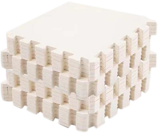 미스터추추 반려동물 퍼즐매트, 아이보리, 20개