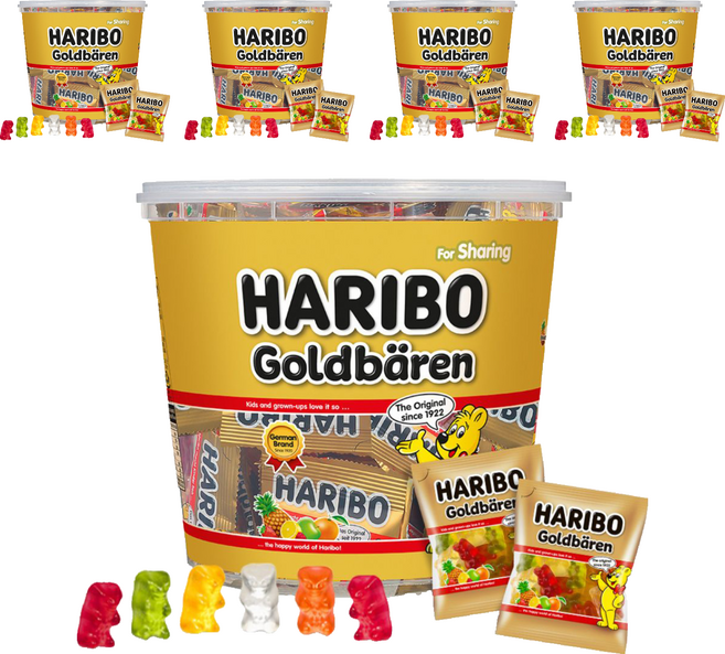 하리보 골드베렌 젤리 93개입, 1kg, 1000ml, 5개