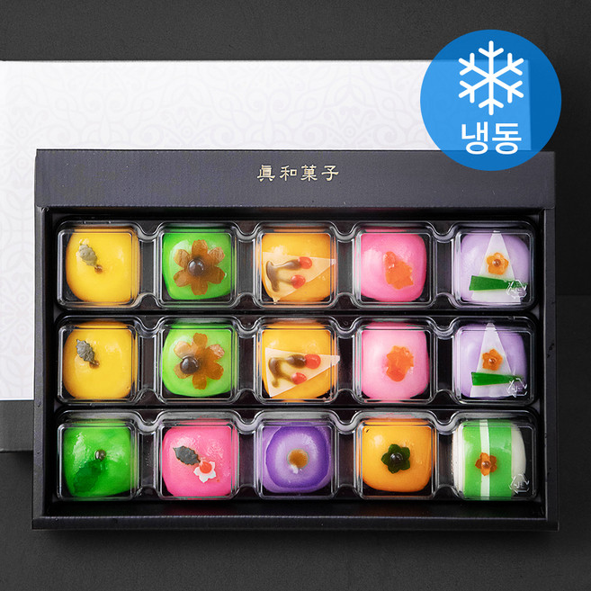 엠케이크 화과자 15구 선물세트(냉동), 825g, 1개