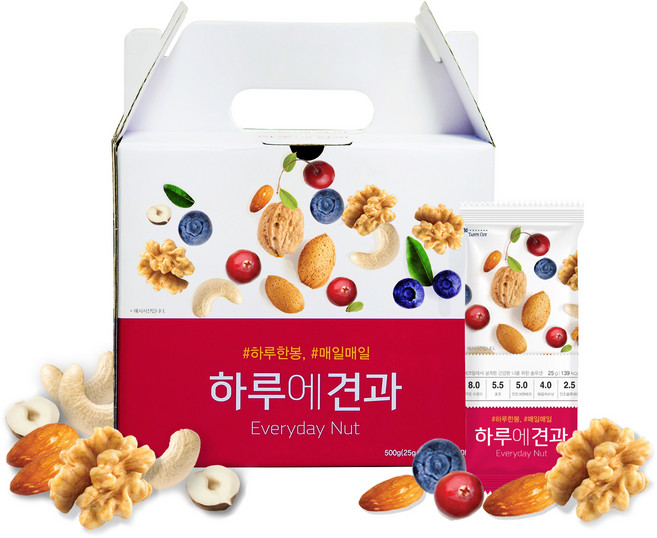 에코밀 하루에 견과, 20개