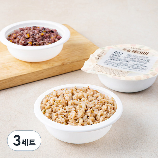 루솔 이유식 4단계 야채세트 (냉장), 540g, 3세트