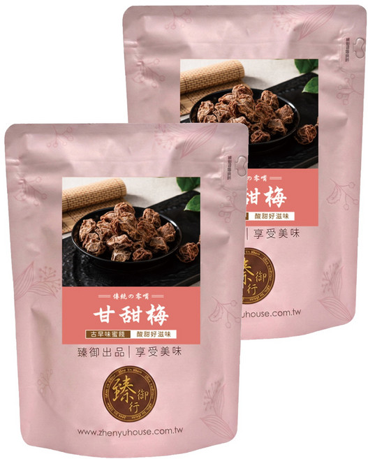 臻御行 甘甜梅, 2個, 180g