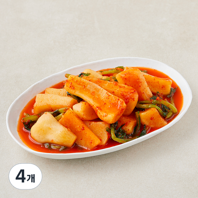 풍산김치 총각김치, 1kg, 4개