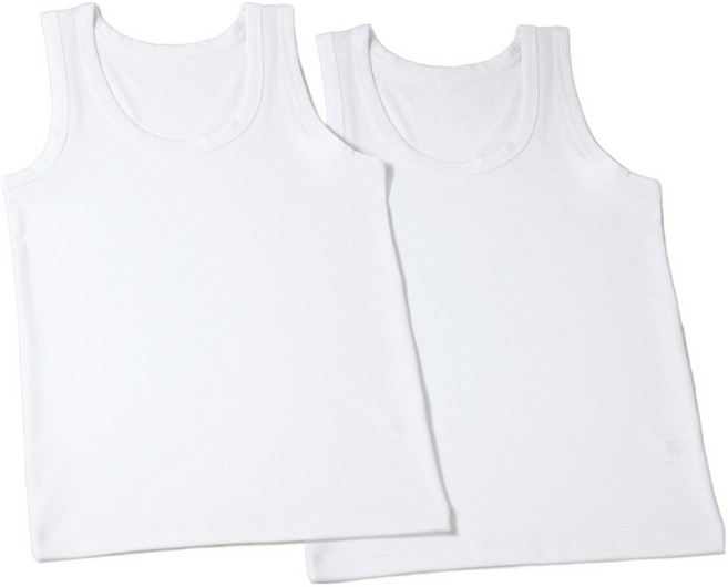 BASE ALPHA ESSENTIALS 男童款快乾輕量涼感背心 2件組