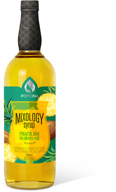 포모나 믹솔로지 피나콜라다 시럽, 1L, 1개