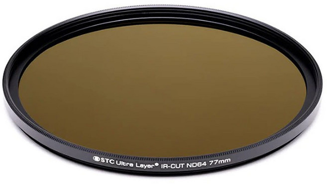 STC N零色偏減光鏡IR-CUT ND64 6-stop 67mm, 1個
