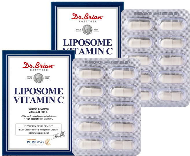닥터브라이언 리포좀 비타민C 24g, 2개, 30정