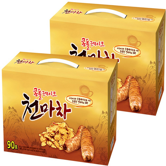 동일 콘후레이크 천마차, 20g, 90개입, 2개