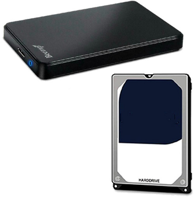비잽 HGST HDD USB3.0 외장하드, BZ33, 1024GB, 블랙