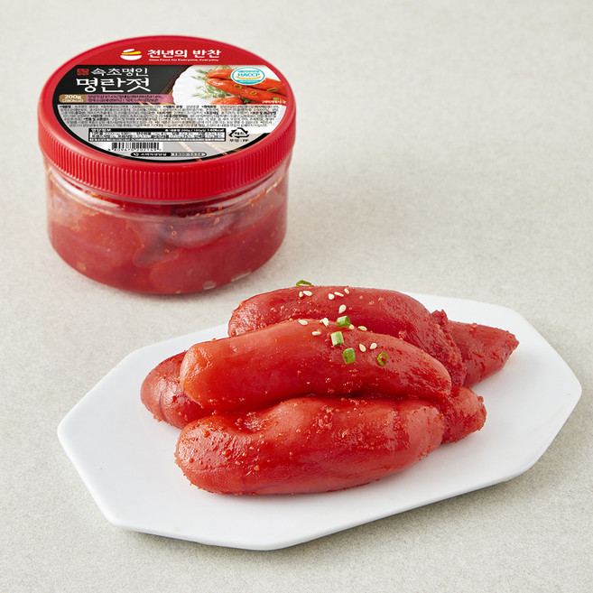 천년의반찬 속초명인 명란젓, 200g, 1개