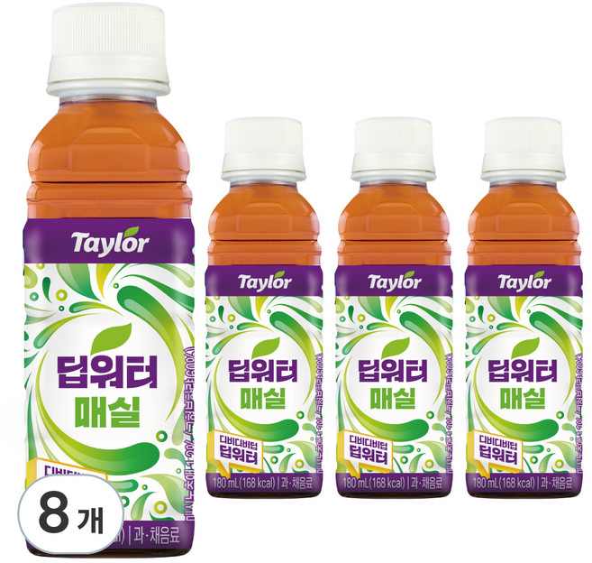 테일러 딥워터 매실, 180ml, 8개