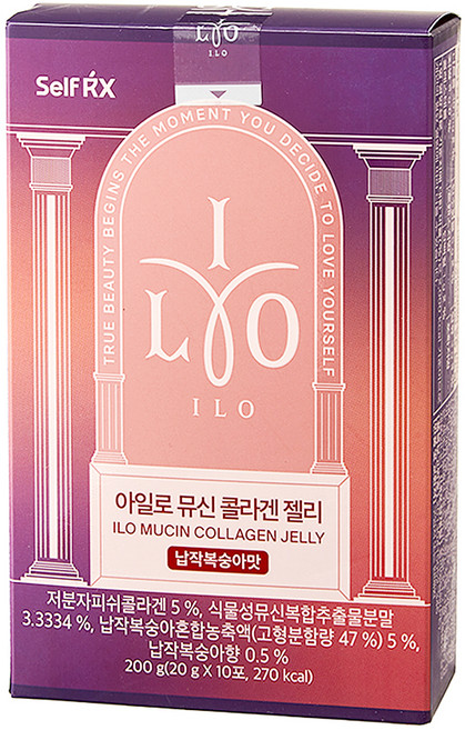 아일로 뮤신 콜라겐 젤리 10p, 10회분, 200g, 1개