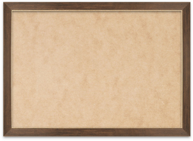 NUNI Frame 高級樹脂超薄邊框 300片拼圖框 26 x 38 cm 26-38 SF23, 胡桃木色, 1個