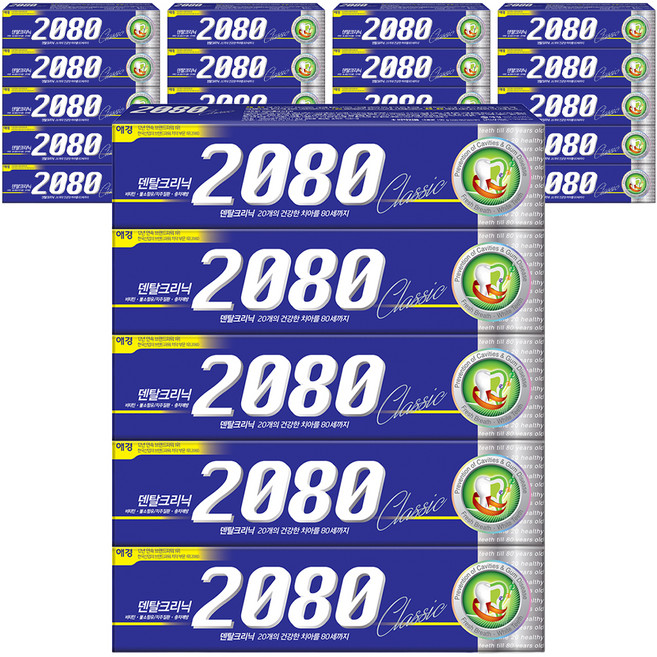 2080 클래식 치약, 170g, 1개입, 25개