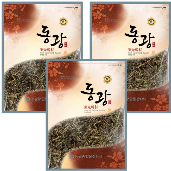 동광종합물산 인진쑥, 600g, 3개, 1개입